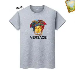 versace t-shirt manches courtes pour unisexe s_12176b0